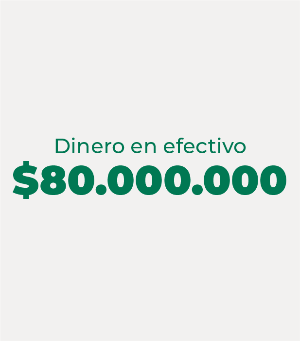 OCHENTA MILLONES PESOS ($80.000.000,00)