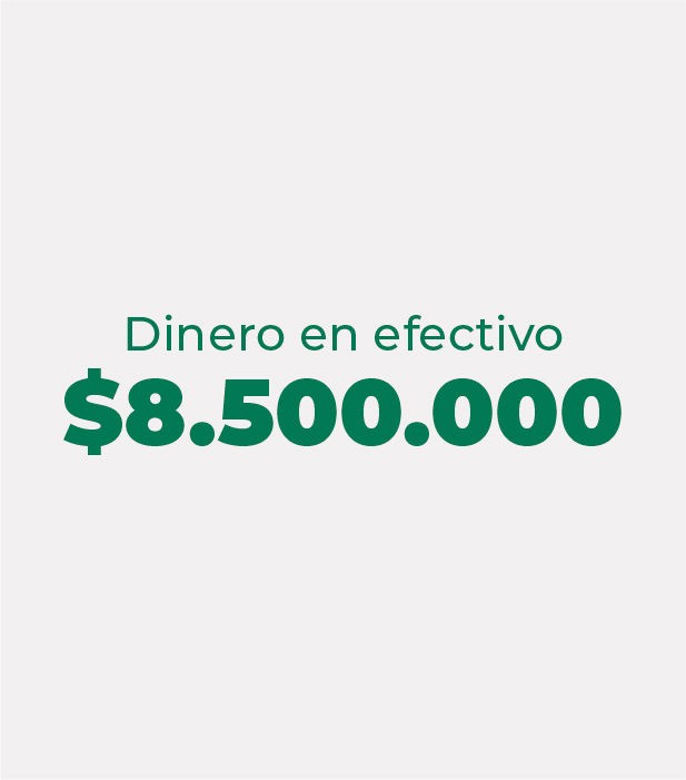 OCHO MILLONES QUINIENTOS MIL PESOS($8.500.000,00)