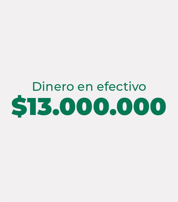 TRECE MILLONES PESOS ($13.000.000,00)