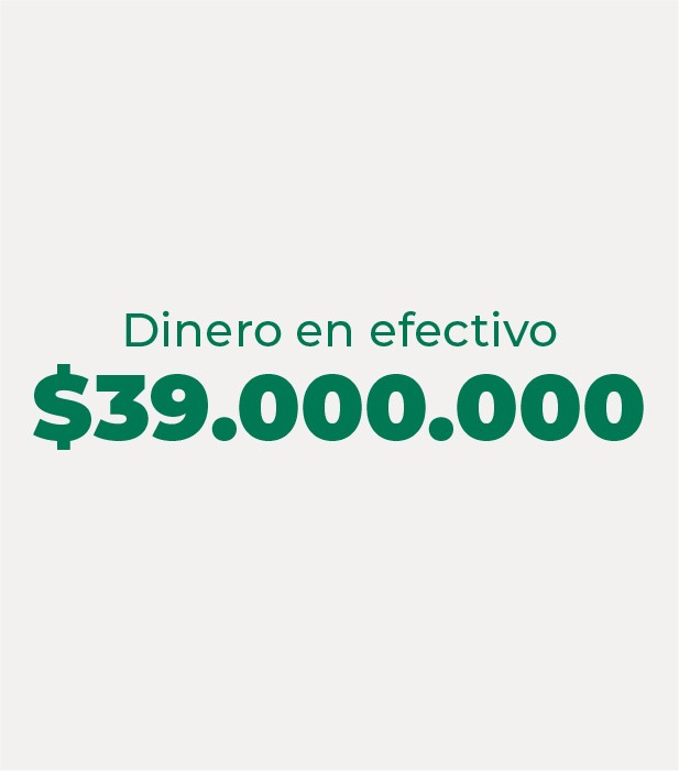 TREINTA Y NUEVE MILLONES PESOS ($39.000,000,00)