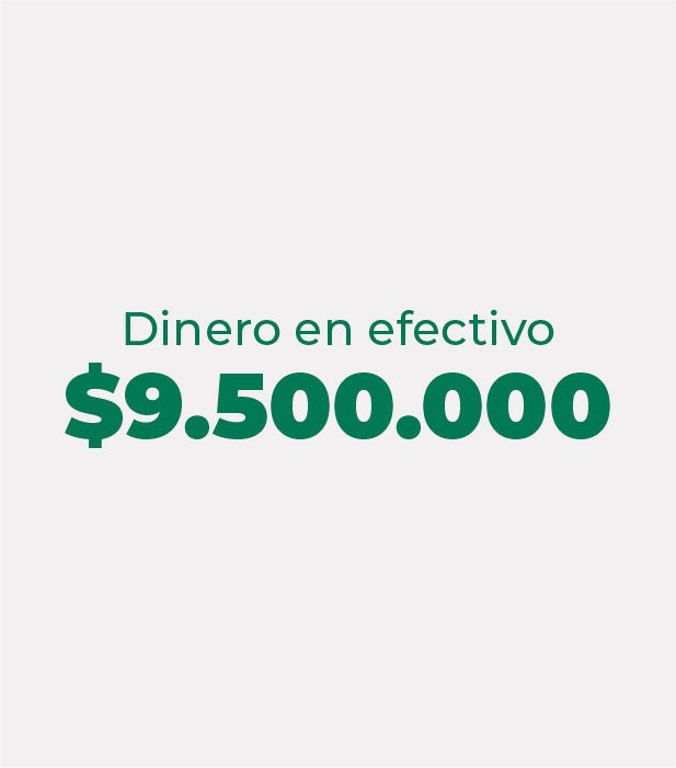 NUEVE MILLONES QUINIENTOS MIL PESOS($9.500.000,00)